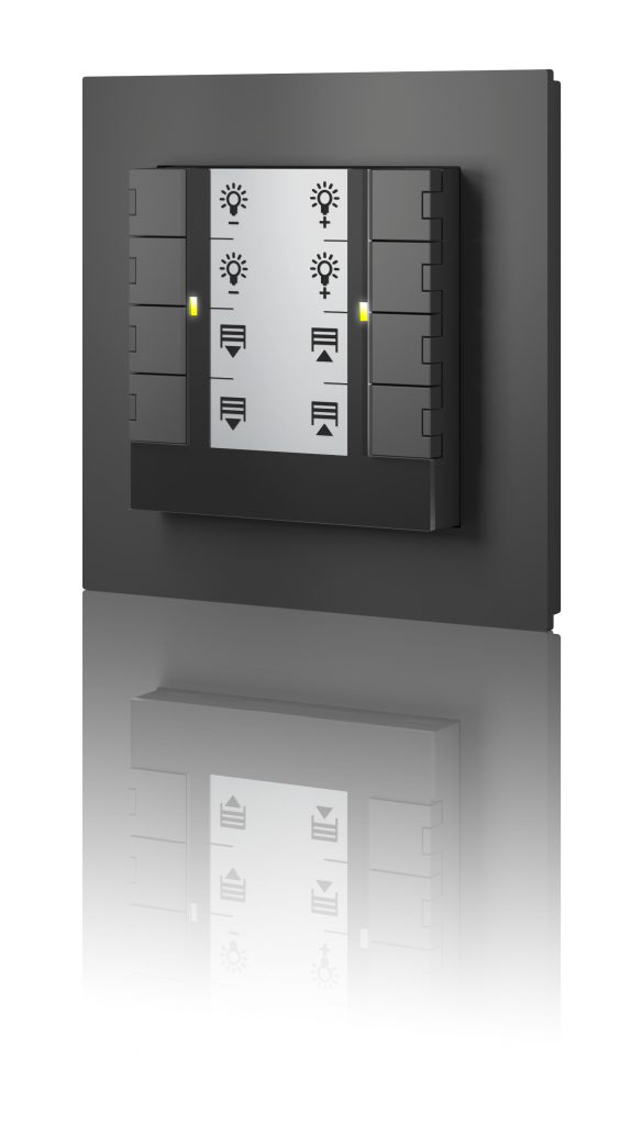 Push-button unit for room operating unit, ecoUnit358